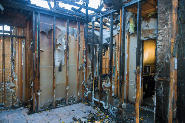 Professional Soot Cleanup technician working in Old Stine, CA